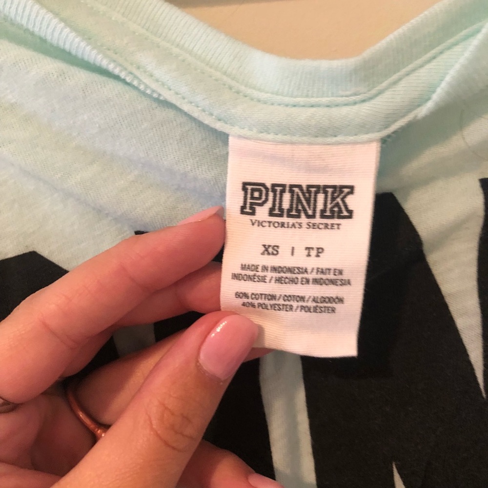 Pink v neck